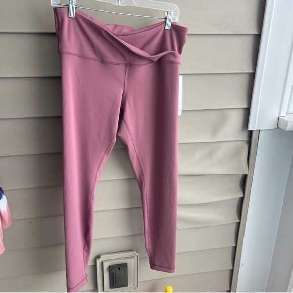 lululemon athletica Pants - Lululemon Always On High-Rise Tight Pink Size 12 Legging Workout Athleisure